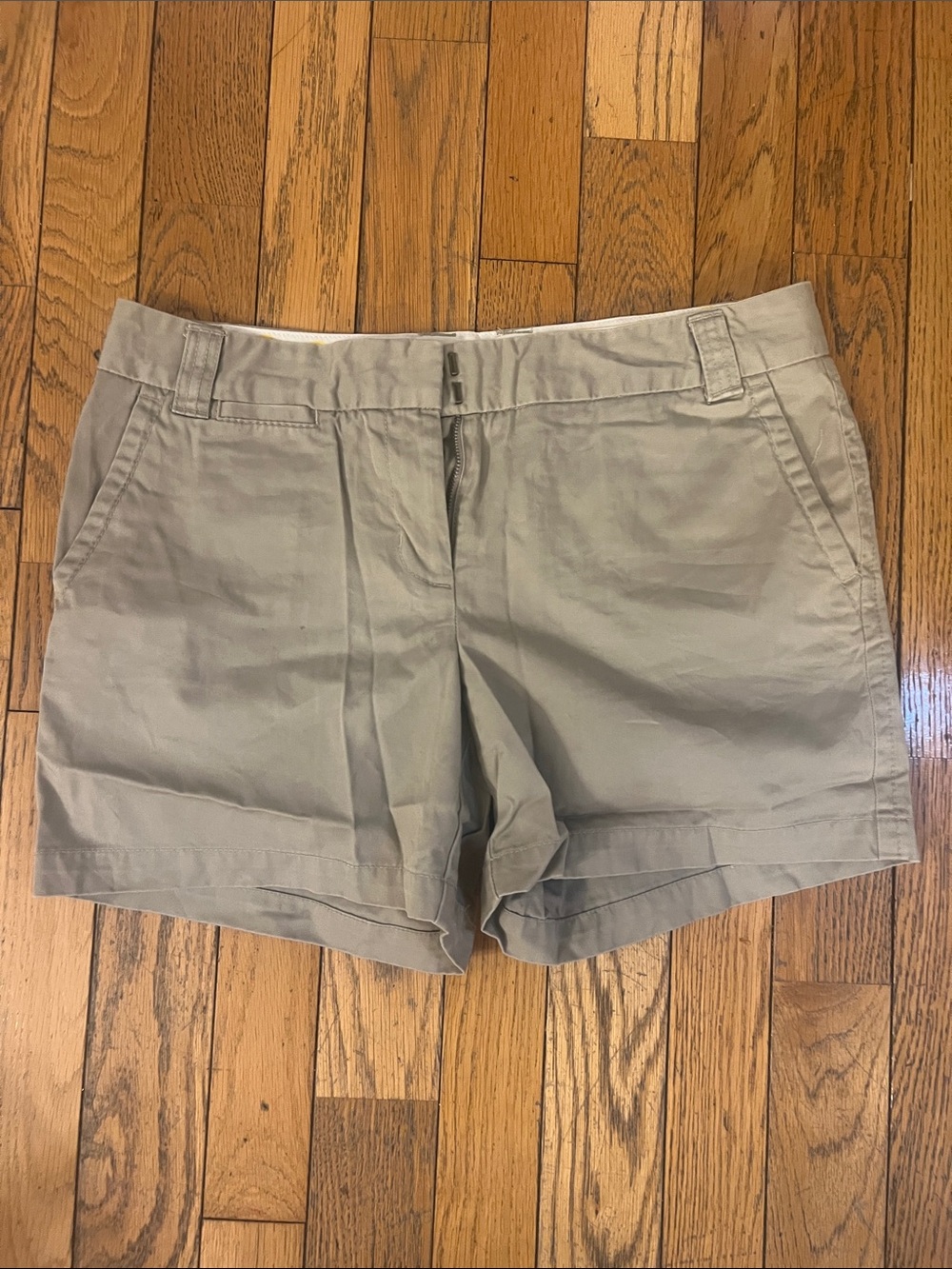 J. Crew Khaki Chino Shorts